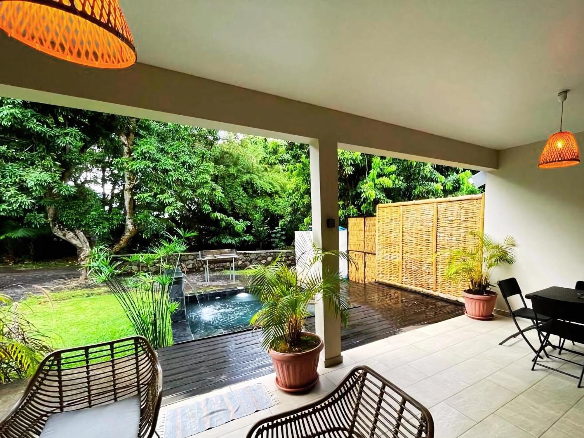 Villa Les Jardins De La Trinite Saint-Philippe Ngoại thất bức ảnh
